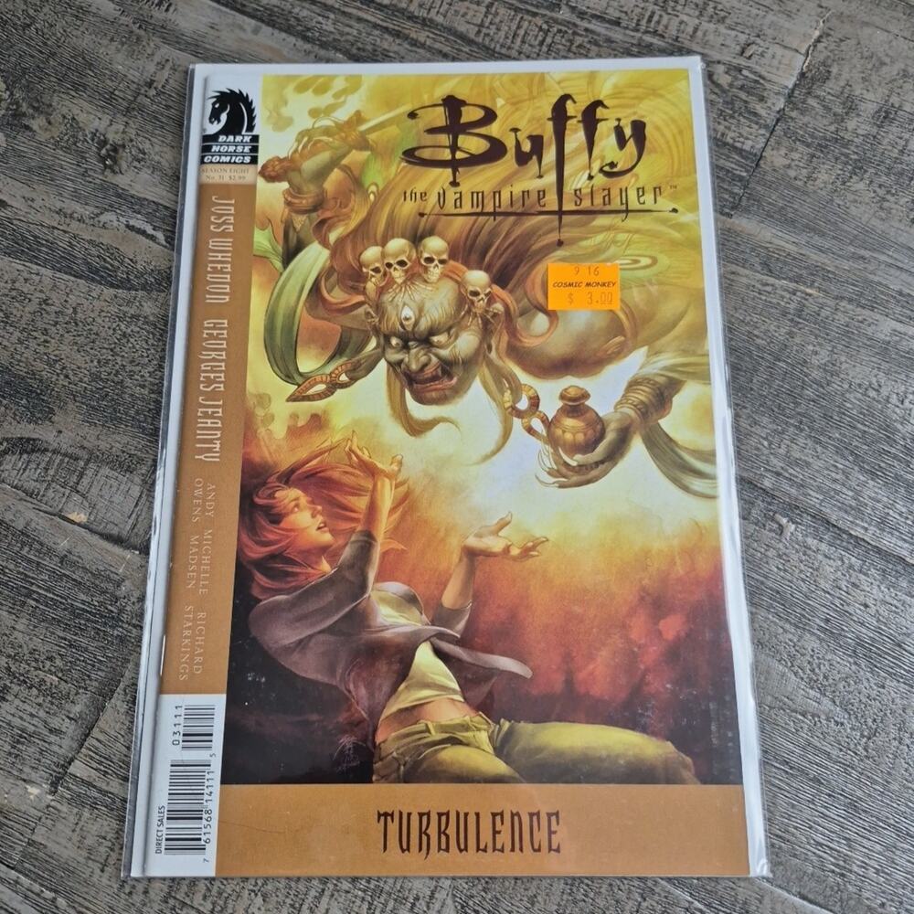 Buffy The Vampire Slayer Comic Season 8 #31 Turbulence Dark Horse Whedon Chen